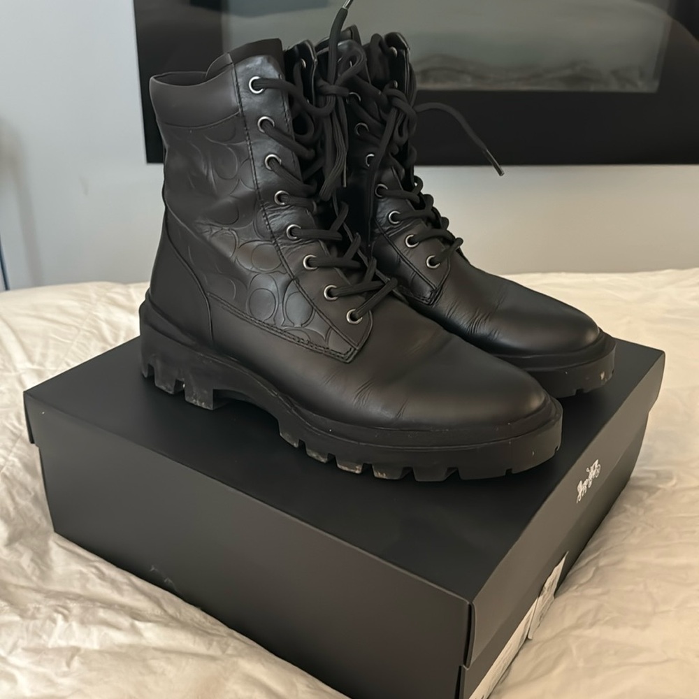 Coach Military Boots